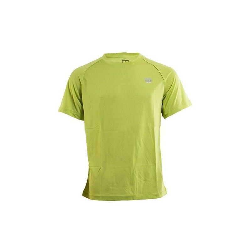 T-shirt Wilson Core Crew Verde Wra746404 | Ofertas de padel