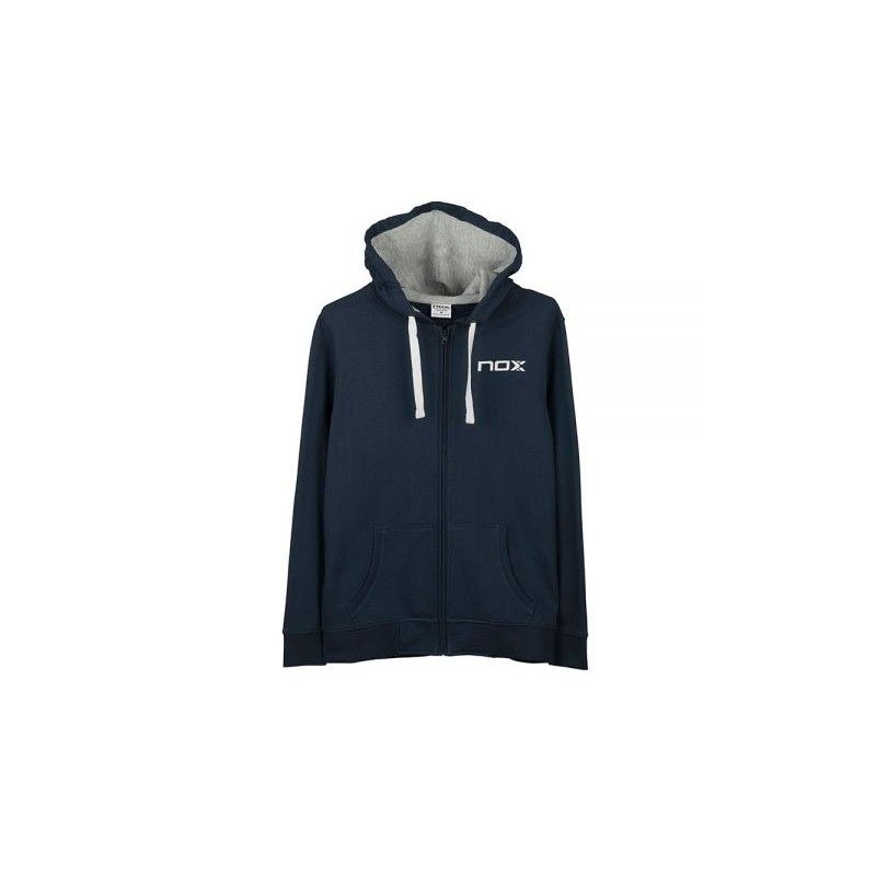 Nox Women's Sweatshirt Team Navy Blue Hoodie T18msutecaaz |Padel offers