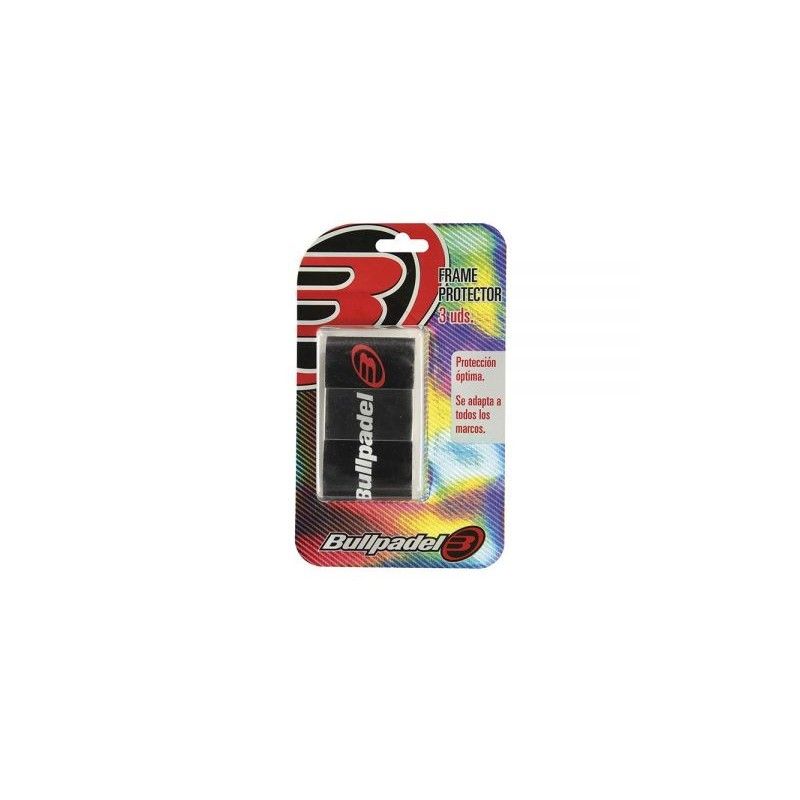 Protetor Bullpadel Moldura 3 Ud 005 Preto | Ofertas de padel