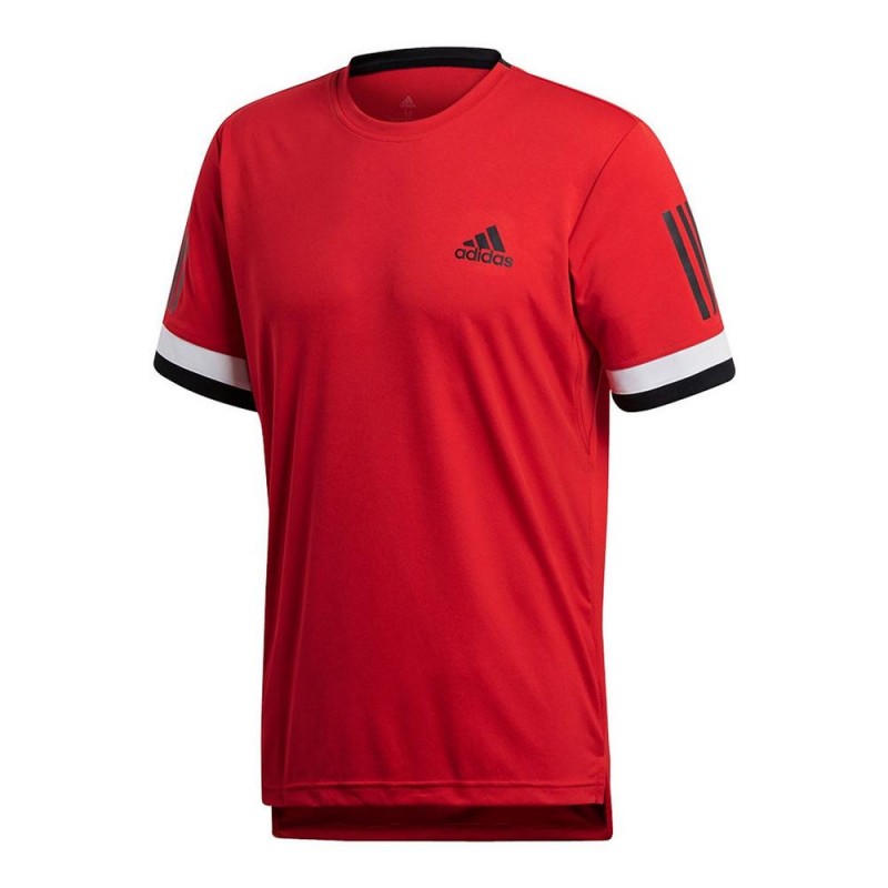 T-shirt Club 3str Vermelho Ce1424 | Ofertas de padel