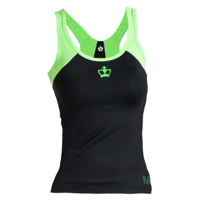 Maglietta Black Crown Marta Marrero - Marina Militare/Verde | Ofertas de padel