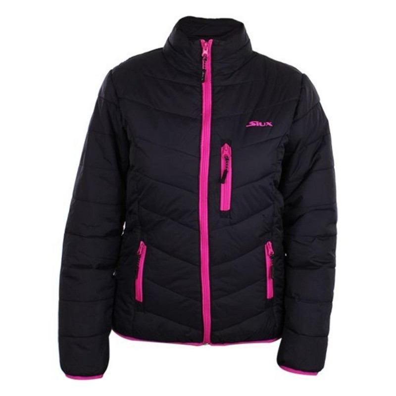 Jacket Siux Brienz Girl Black Fuchsia 40012.A31.33 |Padel offers