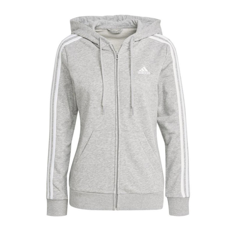 Casaco com capuz Adidas W 3s Ft Fz Gl0802 Mulher | Ofertas de padel