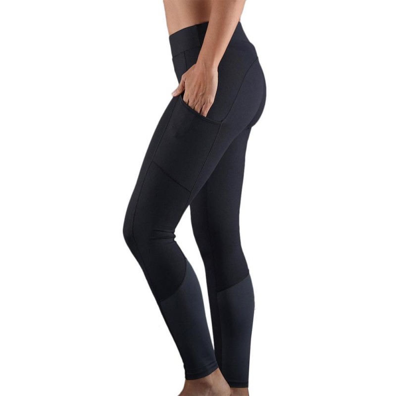 Leggings Endless Lift 40013 Nero Bianco Rubi Donna | Ofertas de padel