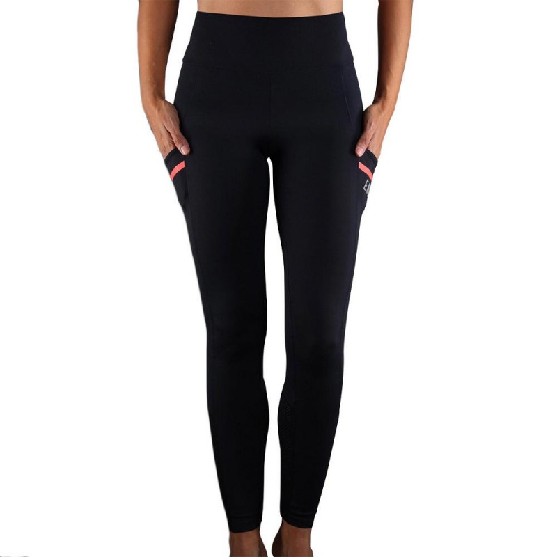 Leggings Endless Twice Hw 40178 Nero Rubi Donna | Ofertas de padel