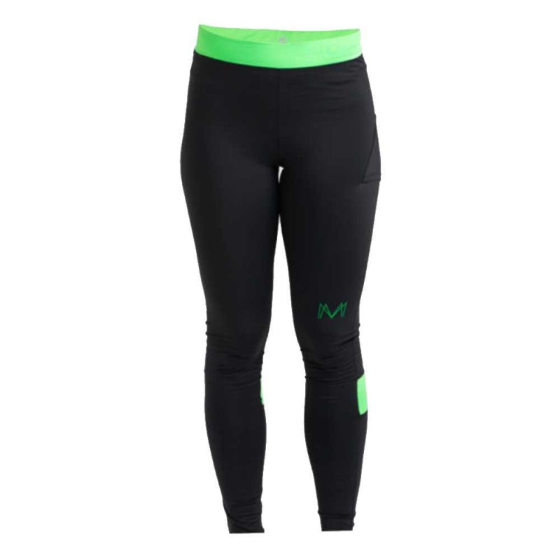 Pantaloni Black Crown Marta Marrero Nero/Lime | Ofertas de padel