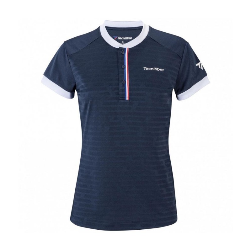 Polo Tecnifibre F3 22laf3po Navy Women's |Padel offers