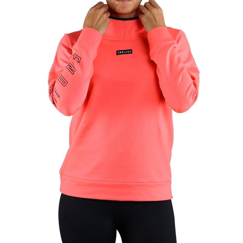 Sweatshirt Endless Oca 40017 Vinho Mulher | Ofertas de padel