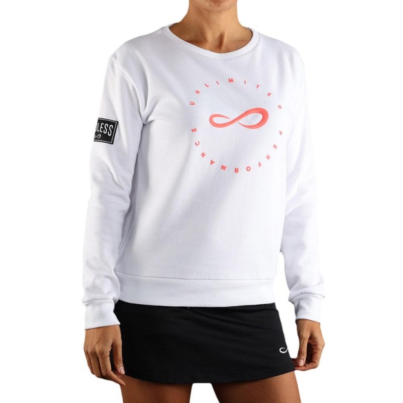 Sweatshirt Endless Interior 40018 Vinho Mulher | Ofertas de padel