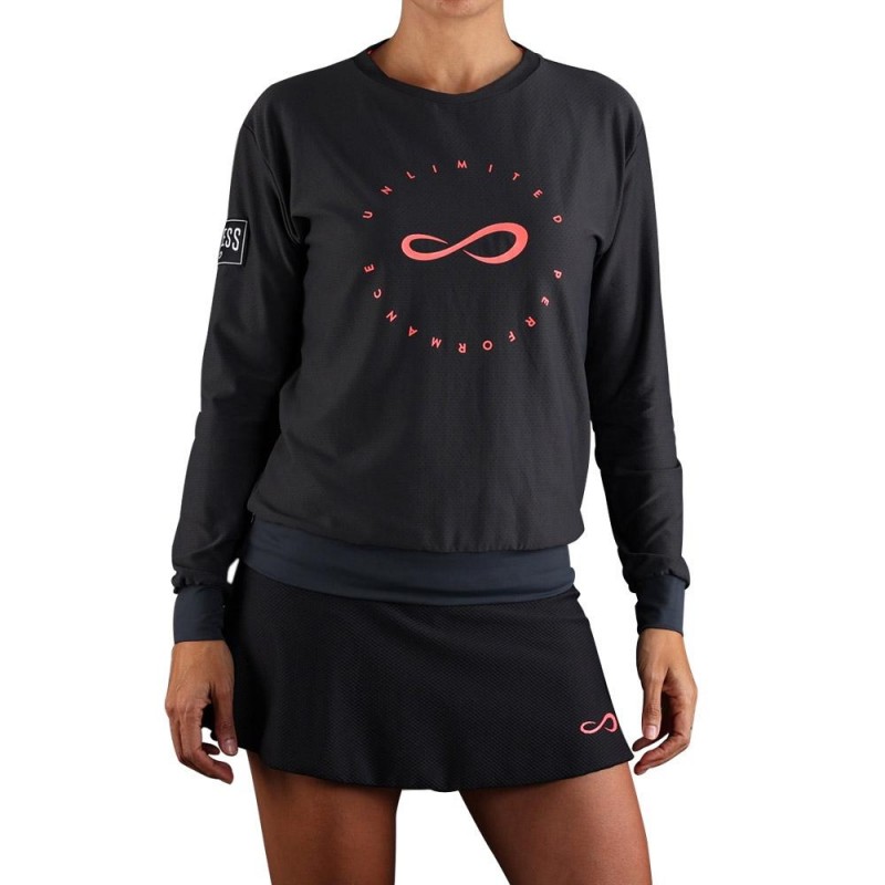 Sweatshirt Endless Inner Tech 40050 White Gold Women's |Padel offers