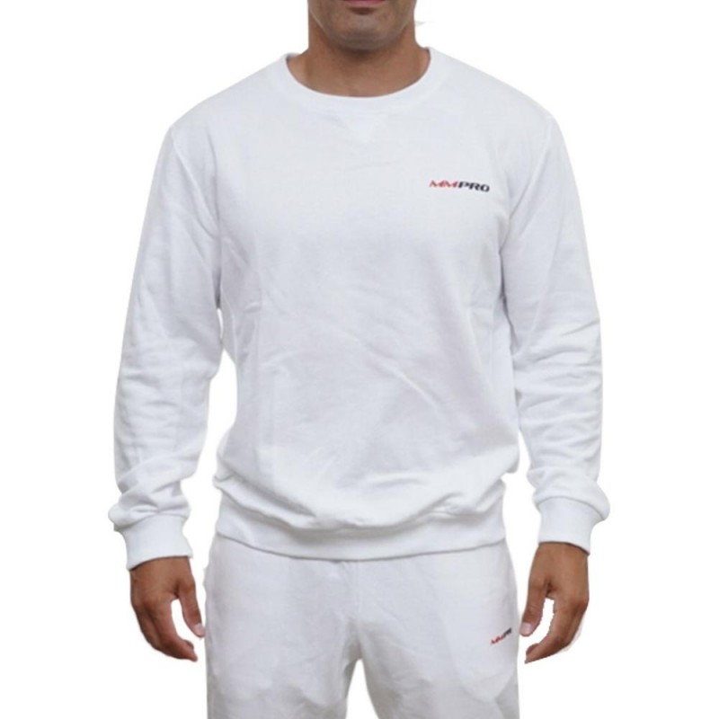 Sudadera Mmpro Blanco | Ofertas de pádel