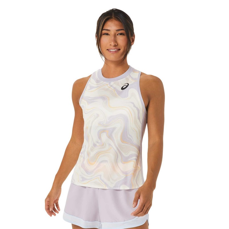 Camisola Asics Mulher Match Tank gráfico para mulheres | Ofertas de padel