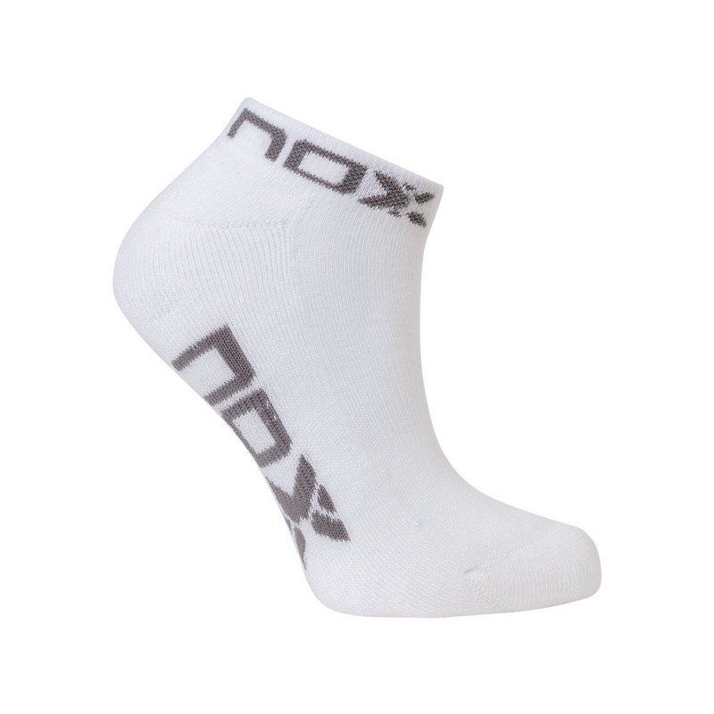 Socks Nox Ankle Socks White Grey Women's |Padel offers