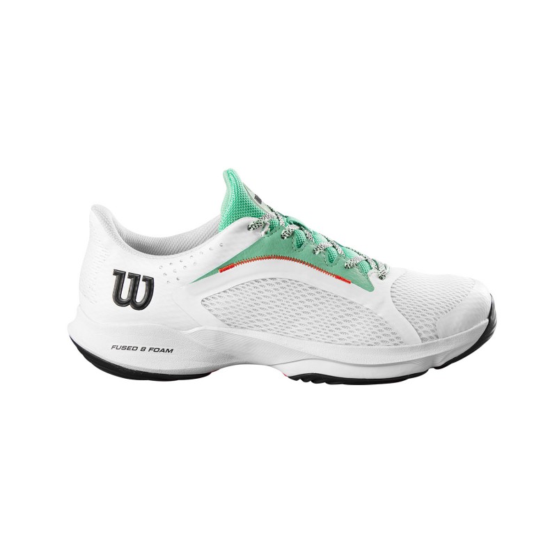 Sapatilhas Wilson Hurakn 2.0 Mulher Branco Verde Wrs331180 | Ofertas de padel