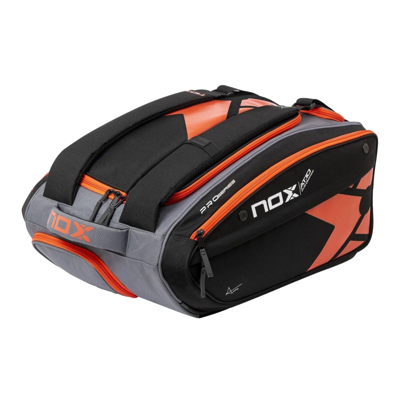 Paletero Nox At10 Competition Xl Compk Nero Arancione | Ofertas de padel