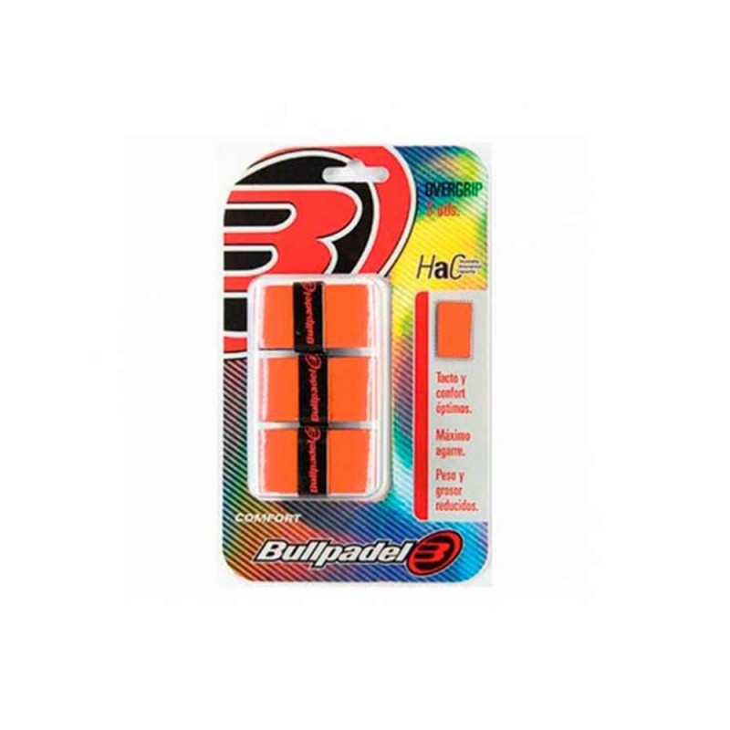 Overgrip 3 pezzi Gb-1200 529 Arancione fluor 450838 | Ofertas de padel