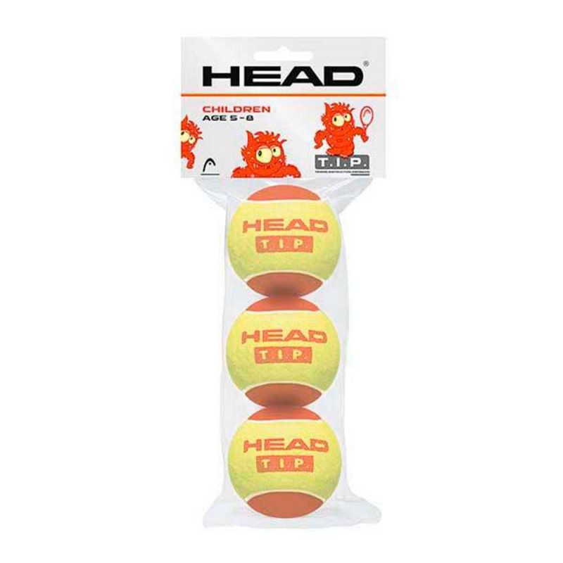 3 Ball Jar Head Tip Red |Padel offers