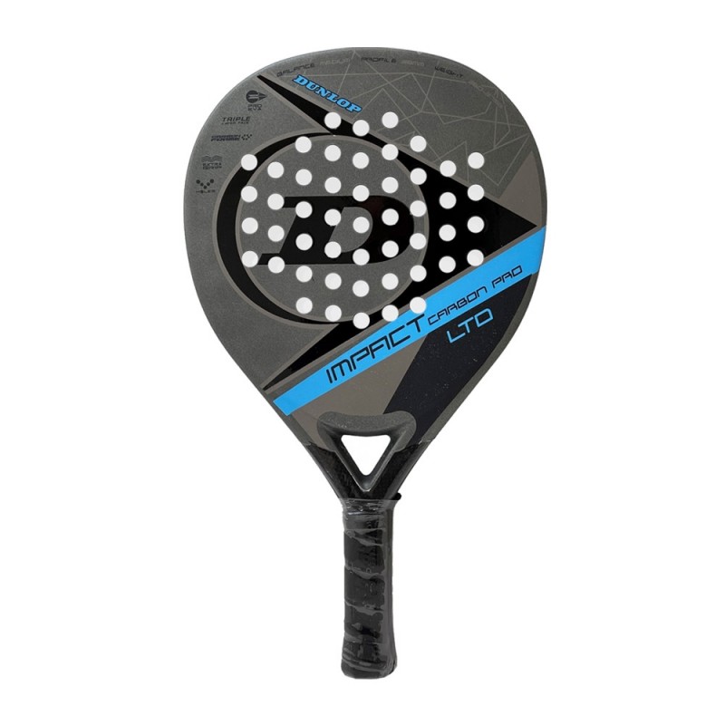 Pala Dunlop Impact Carbon Pro Ltd Blu 623998 | Ofertas de padel