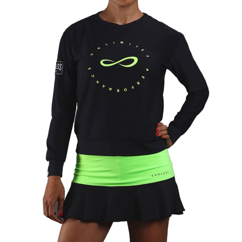 Sweatshirt Endless Inner Tech 40050 Marinho para mulher | Ofertas de padel