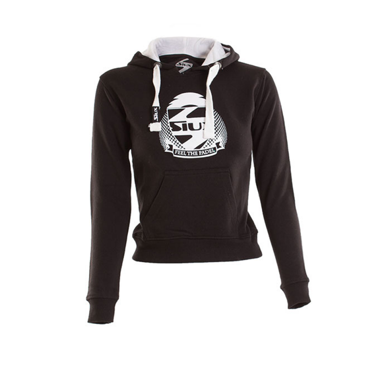 Sweatshirt Siux Belize Mulher Preto | Ofertas de padel