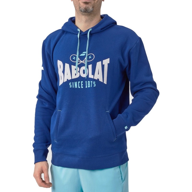 Sweatshirt Babolat Sweat com capuz Exs 4mte041 4000 | Ofertas de padel