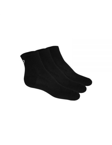 Calcetin 3ppk Quarter Sock Negro | Ofertas de pádel