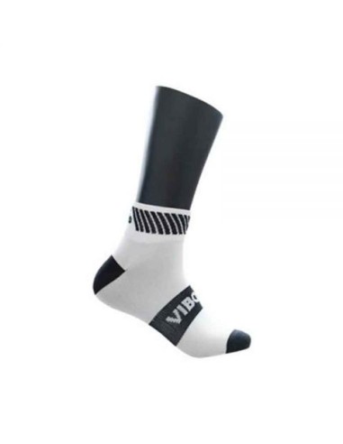 Calcetines Vibor-A Caña Baja Blanco/Negro | Ofertas de pádel