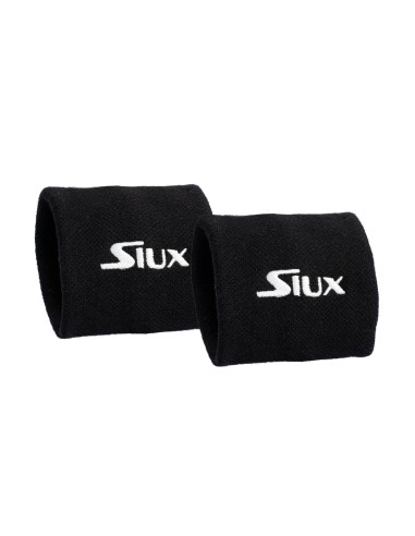 Pacote de 2 pulseiras de clube Siux Preto | Ofertas de padel