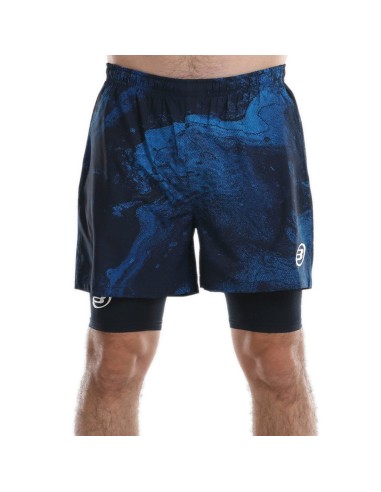 Pantaloncini Bullpadel Nones 4000 blu navy | Ofertas de padel