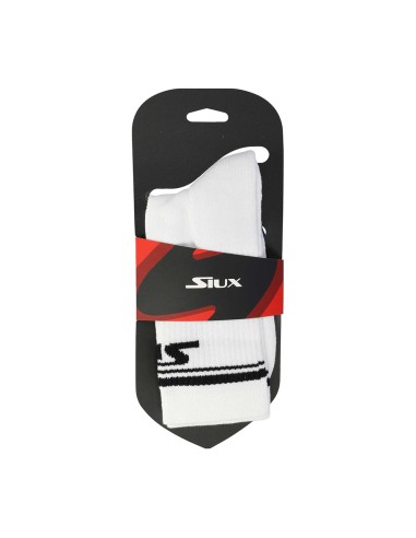 Calzini Siux Canale lungo Heizer Bianco Nero | Ofertas de padel