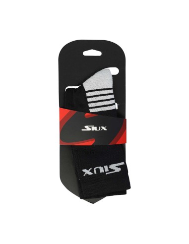 Calcetin Siux Largo Spike Negro Blanco | Ofertas de pádel