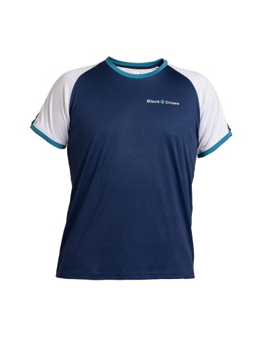 T-shirt Black Crown Apolo Blue-White |Padel offers