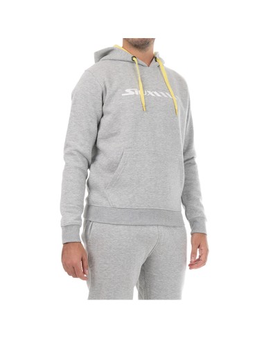 Sweatshirt com capuz Siux Mali Cinzento | Ofertas de padel