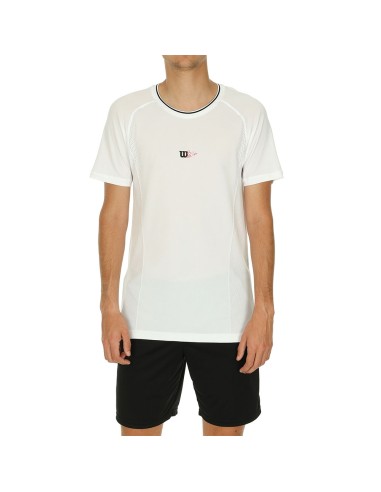 T-shirt Wilson M Series Seamless Crew 2.0 W91m312122 Bk | Ofertas de padel