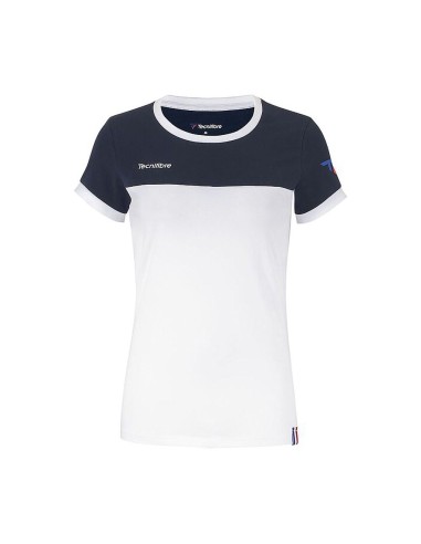 Camiseta Tecnifibre F1 Stretch Marino Mujer | Ofertas de pádel