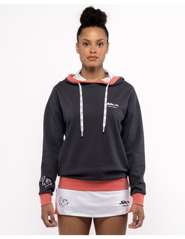 Sudadera Trilogy Patty Gris Fw23 | Ofertas de padel