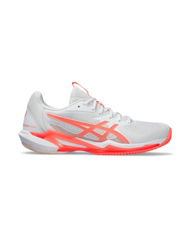 Sapatilhas Asics Solution Speed FF 3 Clay 1042A248-100 Sapatos para mulher | Ofertas de padel