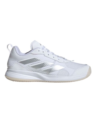 Zapatillas Adidas Avaflash Clay Blanco Plata Mujer | Ofertas de padel