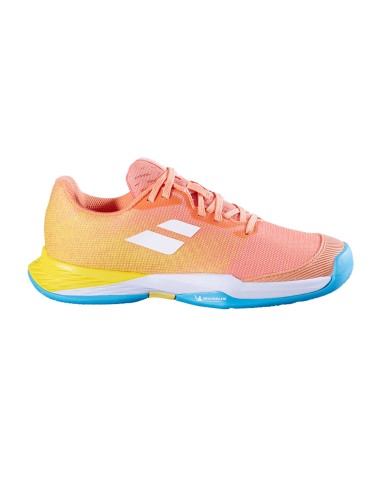 Zapatilla Babolat Jet Match 3 Clay Naranja Niña | Ofertas de padel