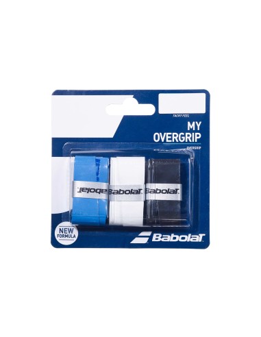 Caixa Overgrip Babolat 3 peças My Overgrip X3 653052 164 | Ofertas de padel