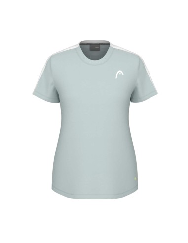 Camiseta Head Tie-Break Verde Mujer | Ofertas de padel