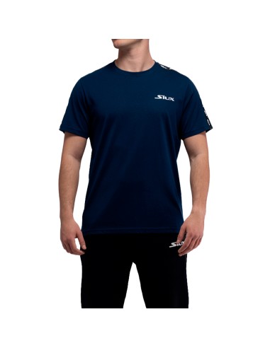 SIUX MEN SESAT COTTON TSHIRT AZUL NOITE | Ofertas de padel