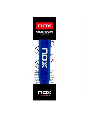 Cordon Nox Smartstrap Luxury Blue Logo White |Padel offers