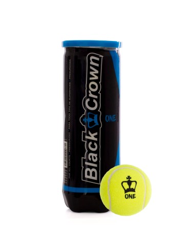 3 Ball Jar Black Crown One |Padel offers