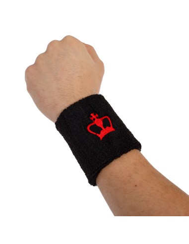 Wristband Black Crown Short A000408.001 |Padel offers