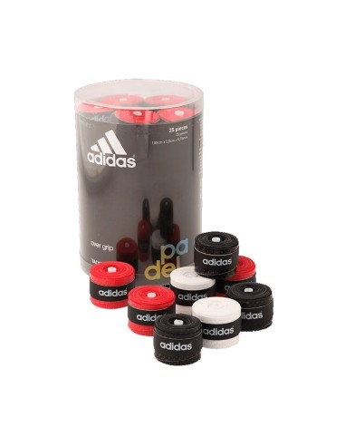 Adidas Balde 25 Overgrips Multicolorido | Ofertas de padel