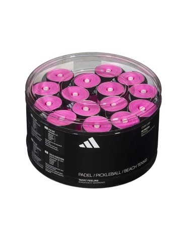 Cubo de sobregripagem 45 unidades Adidas Flúor | Ofertas de padel