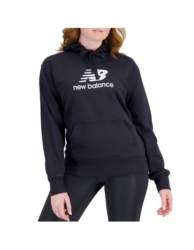 Felpa New Balance Essentials Stacked Logo Donna | Ofertas de padel