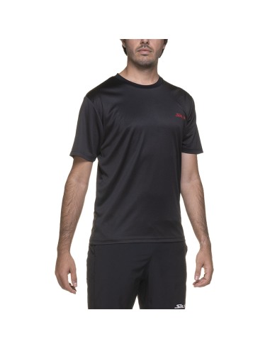 T-SHIRT COM LOGÓTIPO SIUX ZEMPER BRANCO | Ofertas de padel