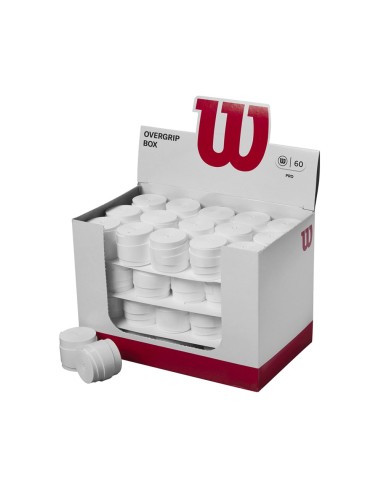 Overgrip Box Wilson Pro Overgrip 60 Box White Wr8438201001 |Padel offers